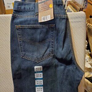 Carhartt Men's Relaxed Fit Holter Straight leg fits over boots  40x30